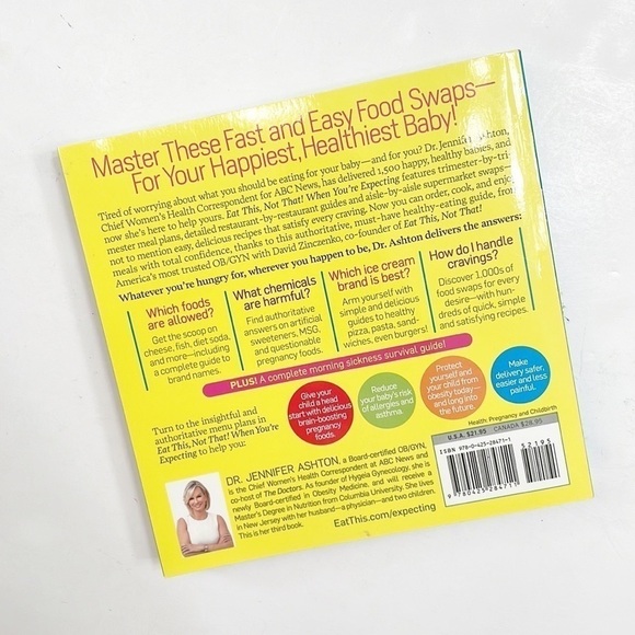 Eat This Not That When You're Expecting paperback book - Picture 3 of 4